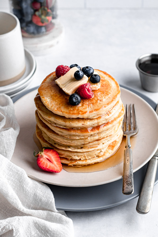 What's the perfect griddle temperature for making pancakes?